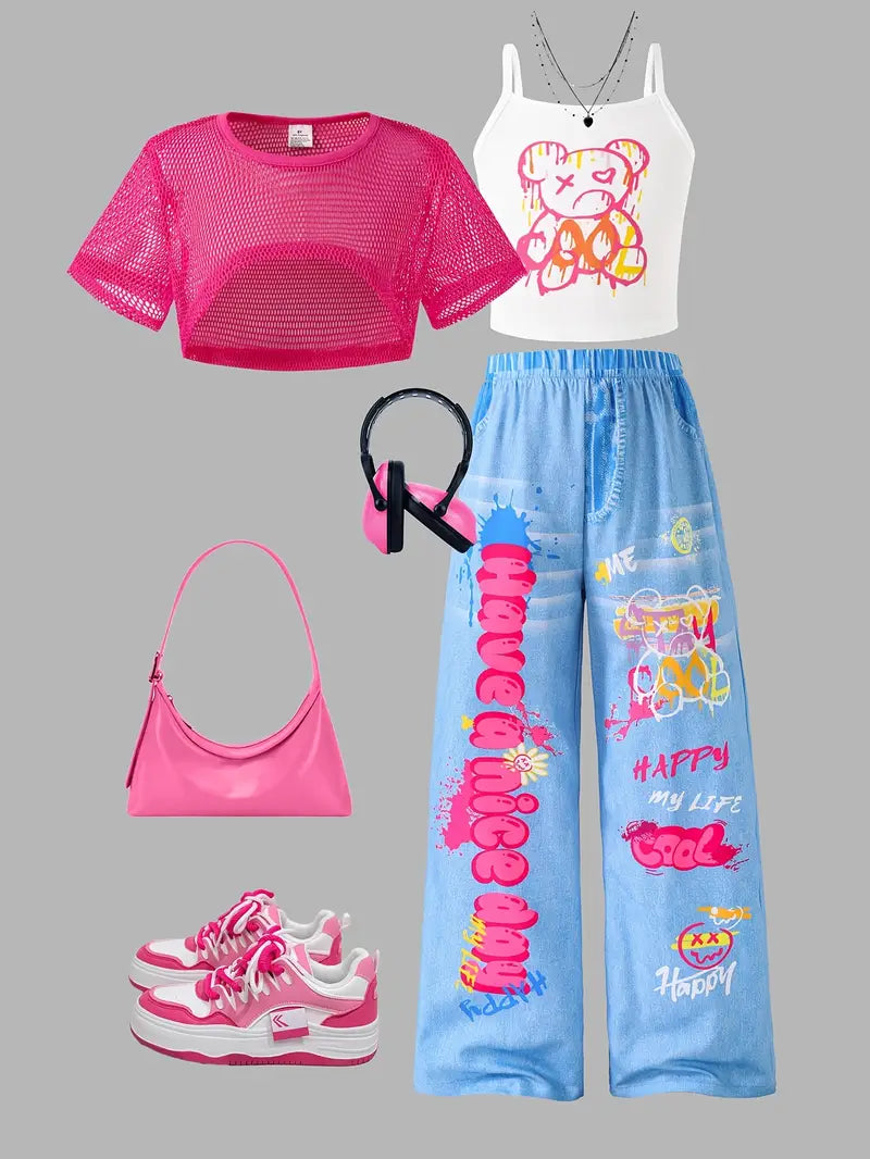 3pcs Ciris Stylish Summer Outfit Set