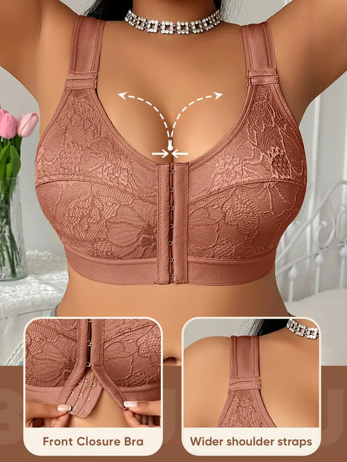 1pc Plus Size Bra 0XL-4XL Large Cup Big Sizes Anti-Sagging Enhances Bustline Sexy