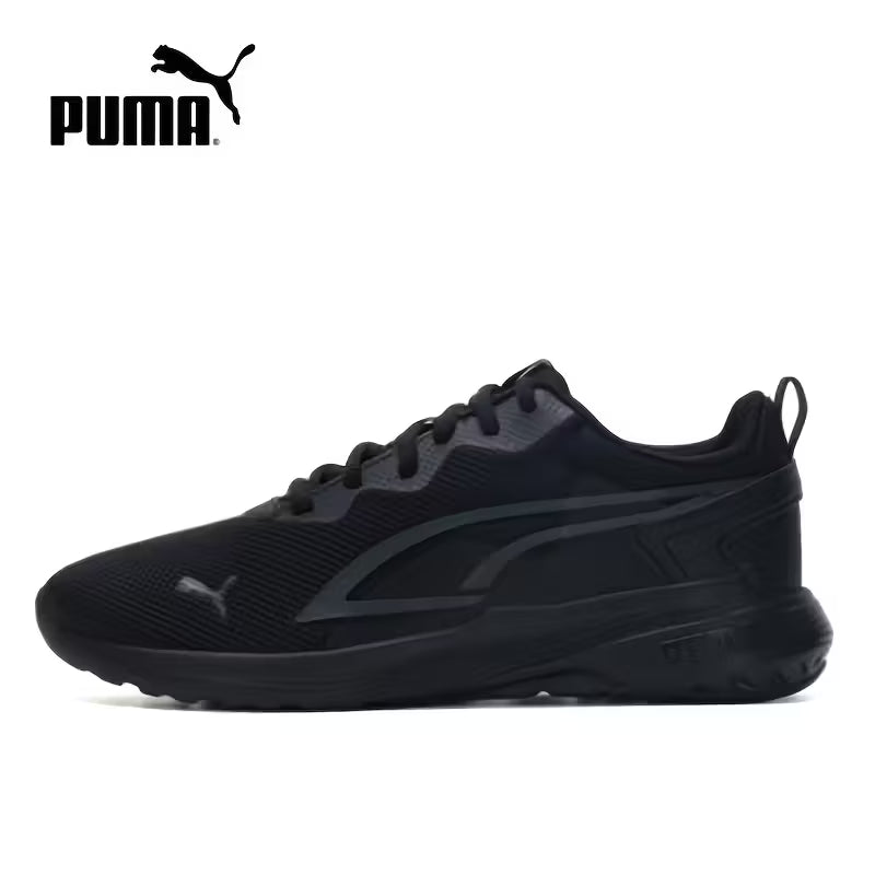 All-Sneakers with PUMA Logo] PUMA Men's Lightweight Breathable Sneakers - Low-Top Running Shoes with Arch &amp; Cushion, Lace