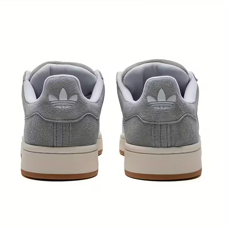 Adidas Men's Low-Top Sneakers - Minimalist Retro Three-Leaf Clover CAMPUS Design,