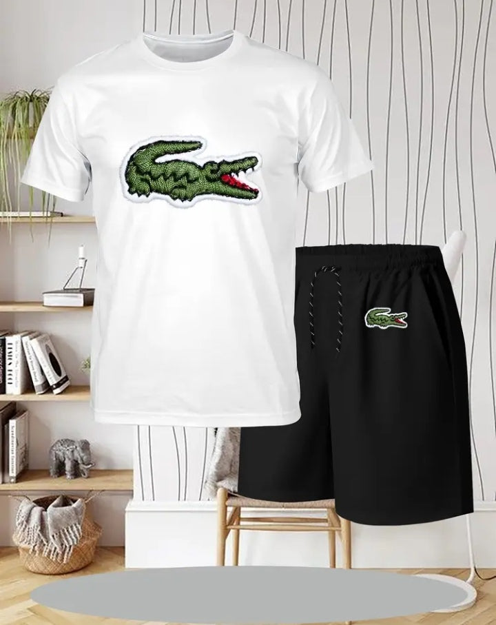 Lacosta Summer T Shirt+round neck