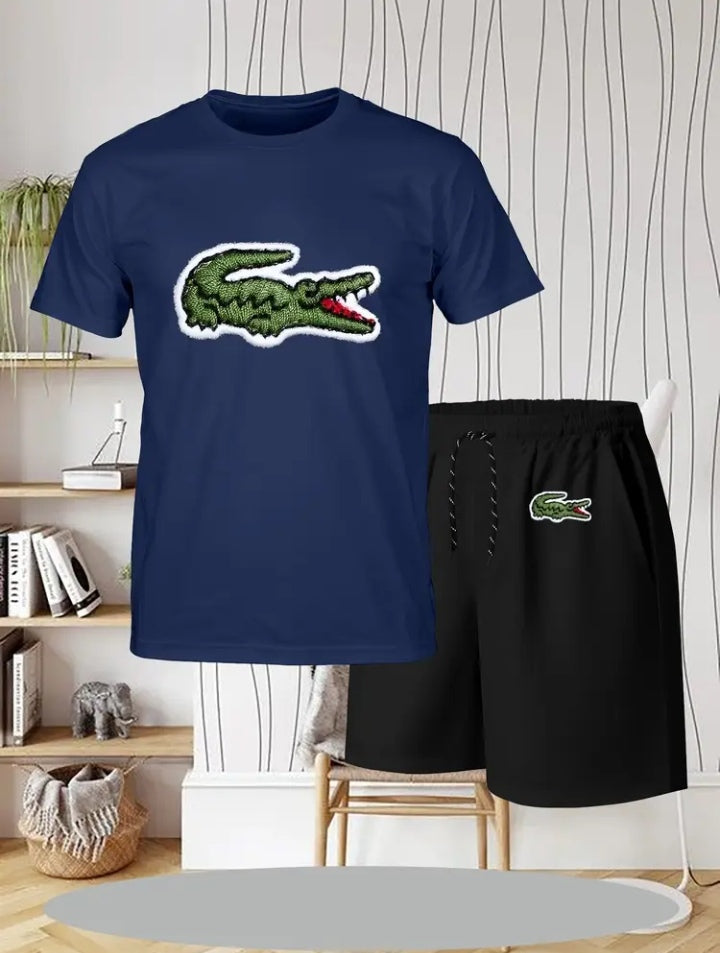 Lacosta Summer T Shirt+round neck