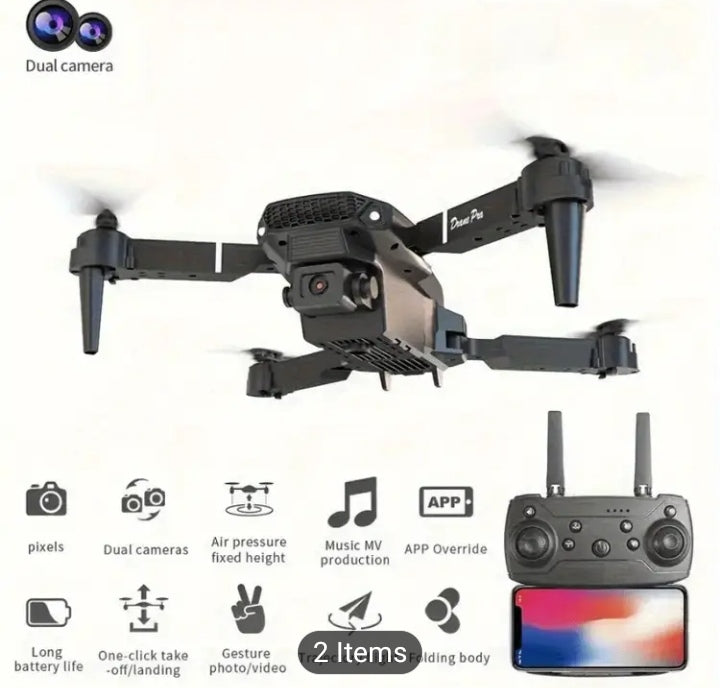 E88 Drone with aHD Dual Camera