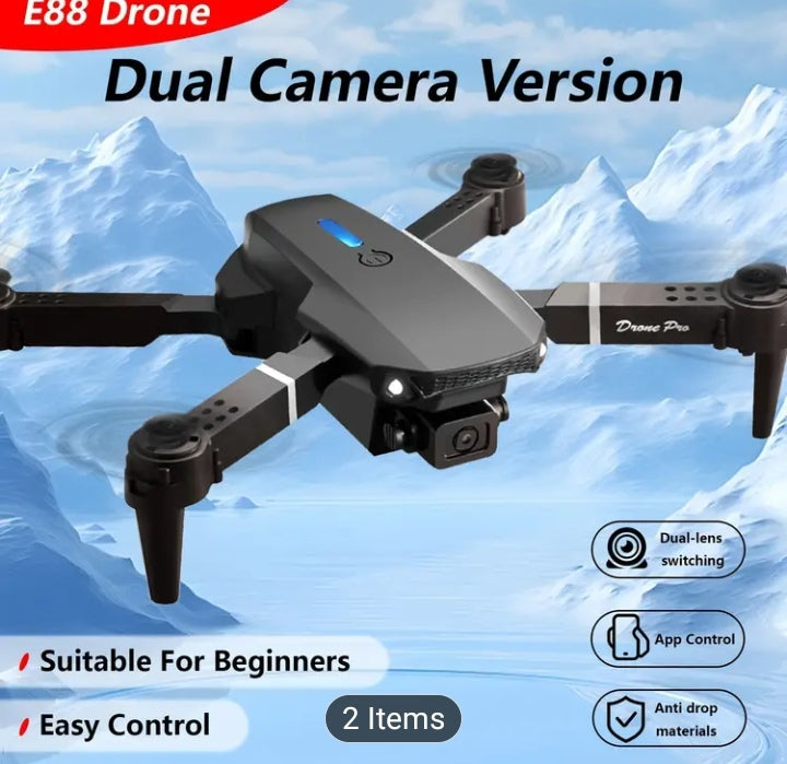 E88 Drone with aHD Dual Camera