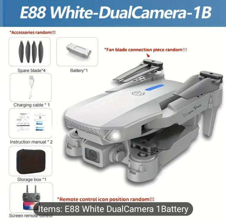 E88 Drone with aHD Dual Camera