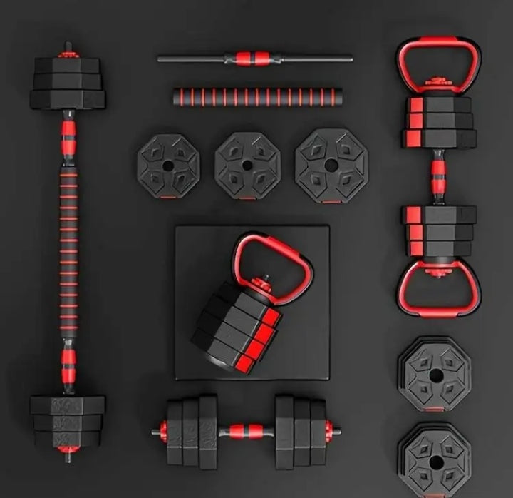 Adjustable Home Gym Set with Anti-Slip Ergonomic Handle