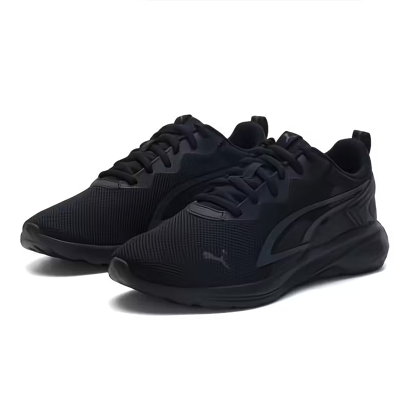 All-Sneakers with PUMA Logo] PUMA Men's Lightweight Breathable Sneakers - Low-Top Running Shoes with Arch &amp; Cushion, Lace
